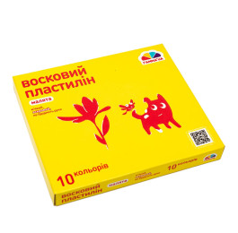 Пластилін Восковий Гамма  Малята 120г 10кол 100304