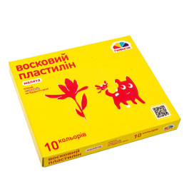 Пластилін Восковий Гамма  Малята 120г 10кол 100304
