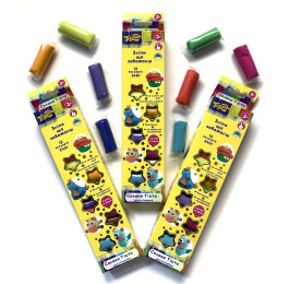 Тісто для ліплення Тетрада 12кол 240г 12405