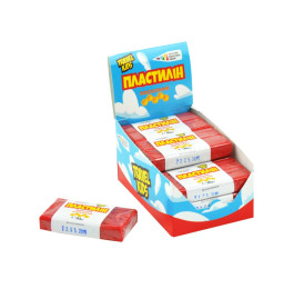 Пластилин Восковой Гамма TRAVEL KIDS красный 30г 333103