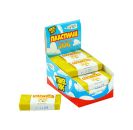Пластилин Восковой Гамма TRAVEL KIDS желтый 30г 333107