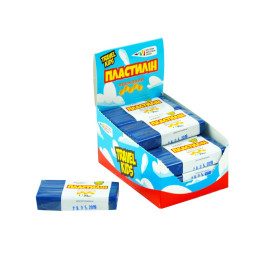 Пластилин Восковой Гамма TRAVEL KIDS голубой 30г 333110