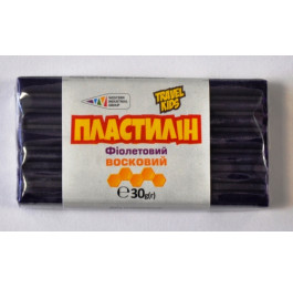 Пластилин Восковой Гамма TRAVEL KIDS фиолетовый 30г 333112