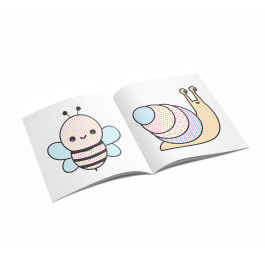 Розмальовка водна АРКУШ 4арк Комашки 1В1410