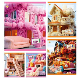 Зошит ТЕТРАДА 24арк в лінію House cozy Will 52307