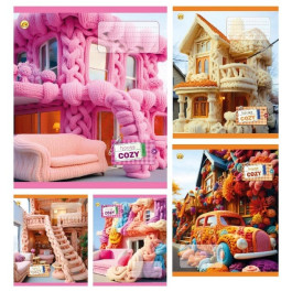 Зошит ТЕТРАДА 24арк в лінію House cozy Will 52307
