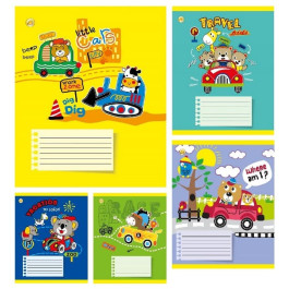 Зошит ТЕТРАДА WiLL 12арк в клітинку Kids Car 61101