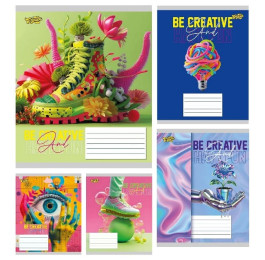Зошит ТЕТРАДА 48арк в клітинку Creative 61512